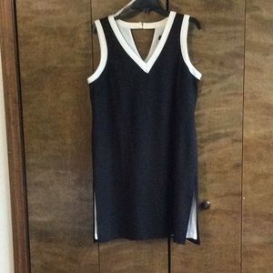 Black loose fit dress